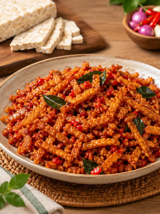 Resep Kering Tempe Manis Pedas yang Tidak Cepat Alot dan Tahan Seminggu