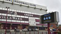Suasana Stadion Villa Park jelang pertandingan antara tuan rumah Aston Villa vs Liverpool pada Babak Ketiga Piala FA 2020/2021. (AP Photo/Rui Vieira, file)