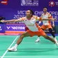 Fajar Alfian/Muhammad Rian Ardianto&nbsp;lolod ke babak 16 besar China Open 2024. Ganda putra Indonesia itu menang atas Choi Soi Gyu/Heo Kwang Hee dari Korea Selatan 21-11 dan 21-14&nbsp;Olympic Sports Center Gymnasium, Rabu (18/9/2024). (foto: PP PBSI)