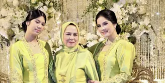 Kian beranjak dewasa, Aira anak dari AHY dan Annisa Pohan semakin curi perhatian. Mengenakan kebaya kutu baru bernuansa lime green, gaya sederhananya terlihat begitu menjanjikan. [Foto: Instagram/ Annisa Pohan]