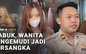 Mabuk, Wanita Pengemudi Jadi Tersangka
