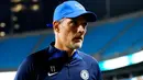 Pelatih kepala Chelsea, Thomas Tuchel saat laga pramusim melawan Charlotte FC di Bank of America Stadium, Carolina. 20 Juli 2022. Chelsea memutus kontrak Tuchel pada Rabu 7 September 2022. The Blues memecat Tuchel saat musim baru berjalan beberapa pekan. Langkah itu diambil setelah Chelsea menderita serangkaian hasil minor, termasuk kekalahan 0-1 dari Dinamo Zagreb di Liga Champions. (AFP/Getty Images/Jacob Kupferman/Getty Images/AFP)