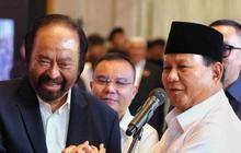 Prabowo dan Surya Paloh Gelar Pertemuan Tertutup di Nasdem Tower, Ini yang Dibahas