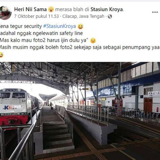 Ramai Penumpang Ditegur Petugas Karena Foto-foto, Simak Aturan Berfoto di Staisun Kereta