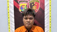 Tampang tersangka pembunuhan seorang pegawai Bulog di Lampung. (Liputan6.com/ Dok. Istimewa).