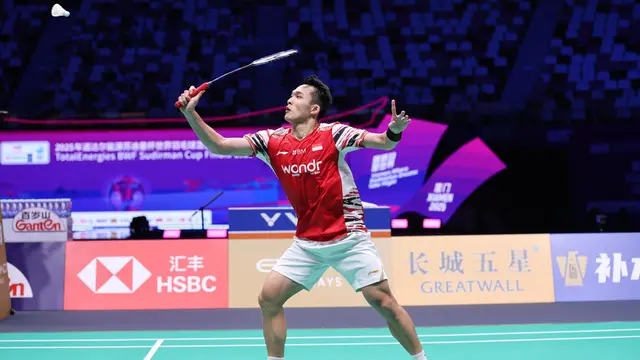 Jonatan Christie - Piala Sudirman 2025 - Bulu Tangkis