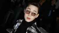 Henry Lau menghadiri New York Fashion Week, Februari 2019 (AFP/John Lamparski)