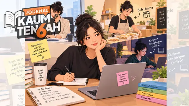 Double Job (Ilustrasi by ChatGPT)