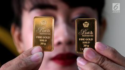 Harga Emas Antam Turun Tipis, Hari Ini Dijual Rp2.633.000 per Gram