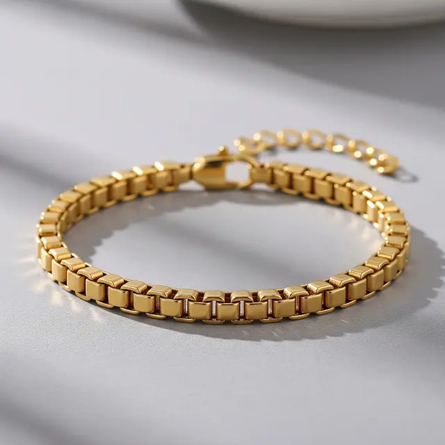 Gelang Lapis Emas Kuning Anti Karat Tren 2025