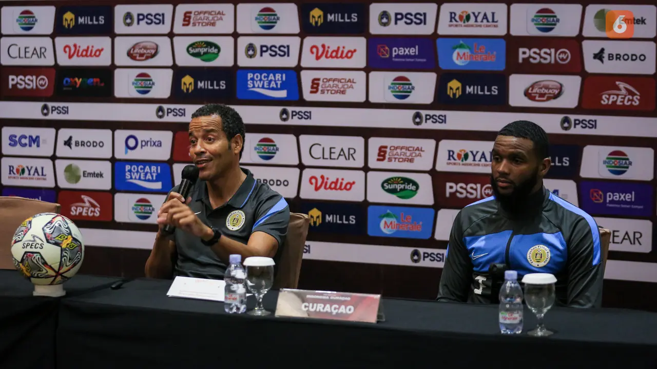 Konferensi Pers Jelang Laga FIFA Match Day Timnas Indonesia Vs Curacao