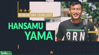 Wawancara Eksklusif Hansamu Yama (Bola.com/Adreanus Titus)