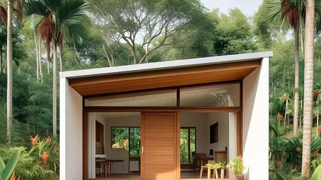 Desain Rumah Minimalis Modern Tropis
