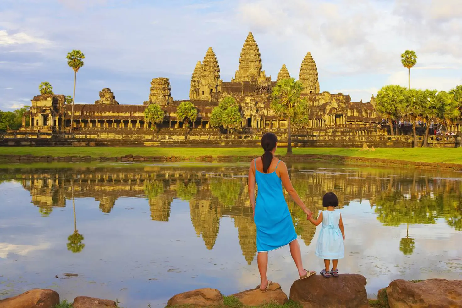 Angkor Wat, Kamboja. (Sumber Foto: Shaun Egan/Getty Images)