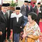 Megawati Soekarnoputri bersama dewan pengarah UKP-PIP (Liputan6.com/Ahmad Romadoni)