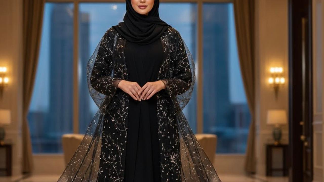 Ilustrasi Model Abaya