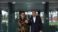 Arief Muhammad dan Wakil Gubernur Sumatra Barat Audy Joinaldy. (Foto: Dok. Koleksi Pribadi Arief Muhammad)