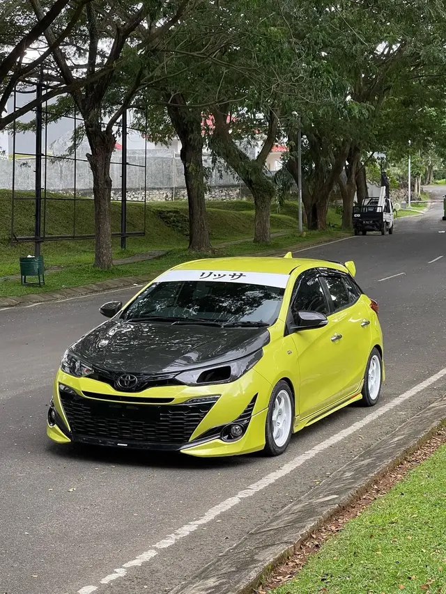 10 Potret Modifikasi Toyota Yaris 'Joker', Hatchback Sporty yang Kini ...