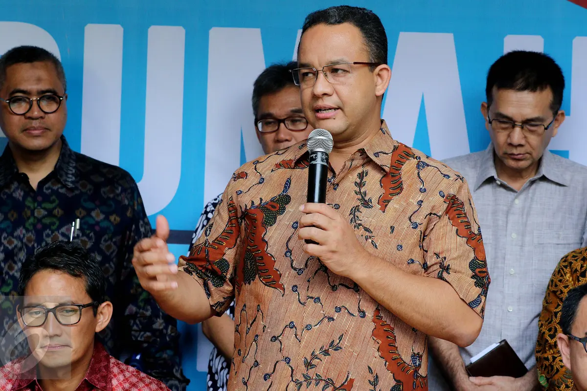 Terkait Tim Sinkronisasi, Anies-Sandi Gelar Konferensi Pers