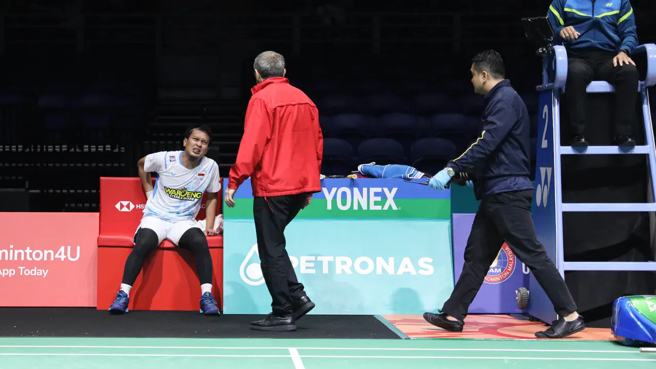 Mohammad Ahsan/Hendra Setiawan - Malaysia Open 2024 - Bulu Tangkis