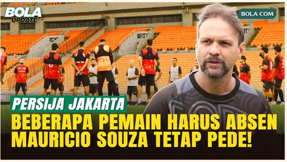 Jelang Laga Krusial, Mauricio Souza Akui Persija Kehilangan Beberapa Pemain Kunci