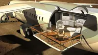 Begini Bentuk Desain Jet Pribadi Mewah Orang Berduit