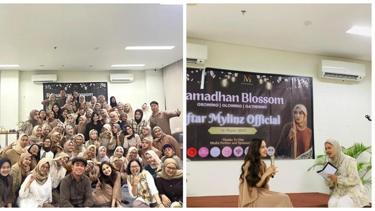 6 Potret Mahalini Buka Puasa Bareng Fans, Penuh Kehangatan Sudah Seperti Keluarga