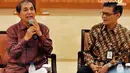 Senin, (21/4/2014) Ketua BPK,  Hadi Poernomo (kiri) memasuki masa  pensiun sebagai Pegawai Negeri Sipil (PNS) (Liputan6.com/Johan Tallo)