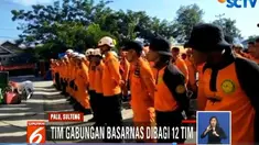 Tim gabungan Basarnas membagi 12 tim dengan tugas masing-masing.
