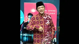 Aktor kelahiran Donggala ini pun tidak diam, dirinya langsung menyatakan pembelaan ke Bawaslu, Jakarta, (21/7/14) (Liputan6.com/ Panji Diksana)