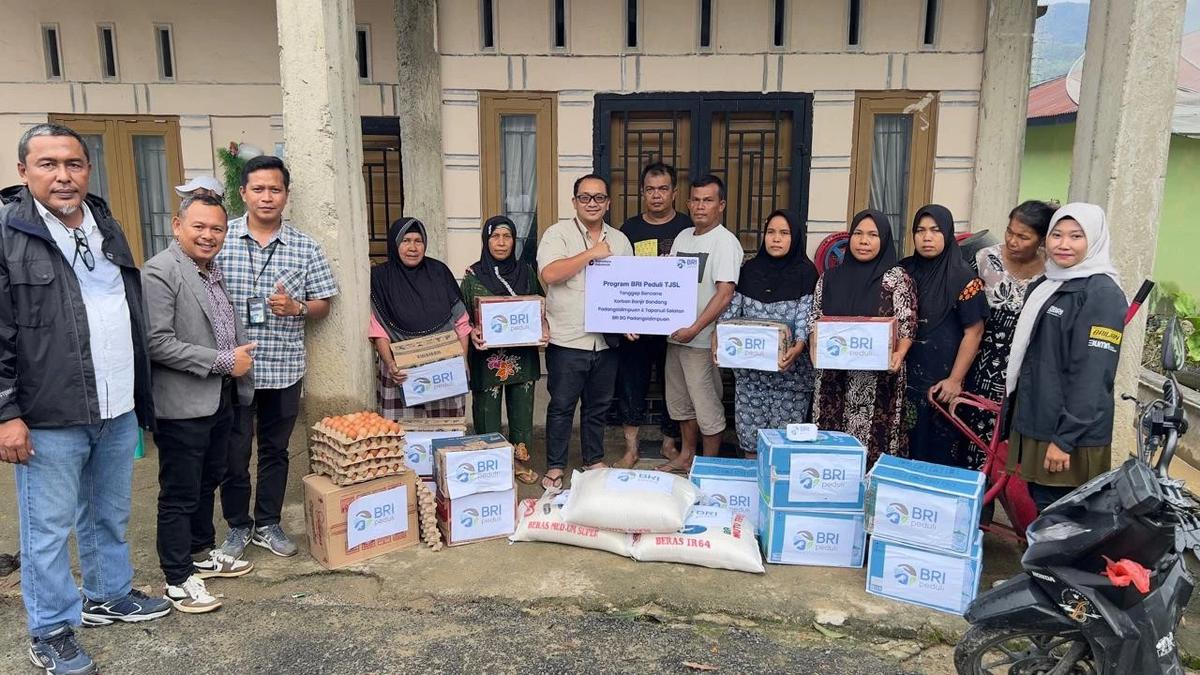 BRI Peduli Bergerak Cepat Salurkan Bantuan Bagi Warga Terdampak di wilayah Sumatera Utara