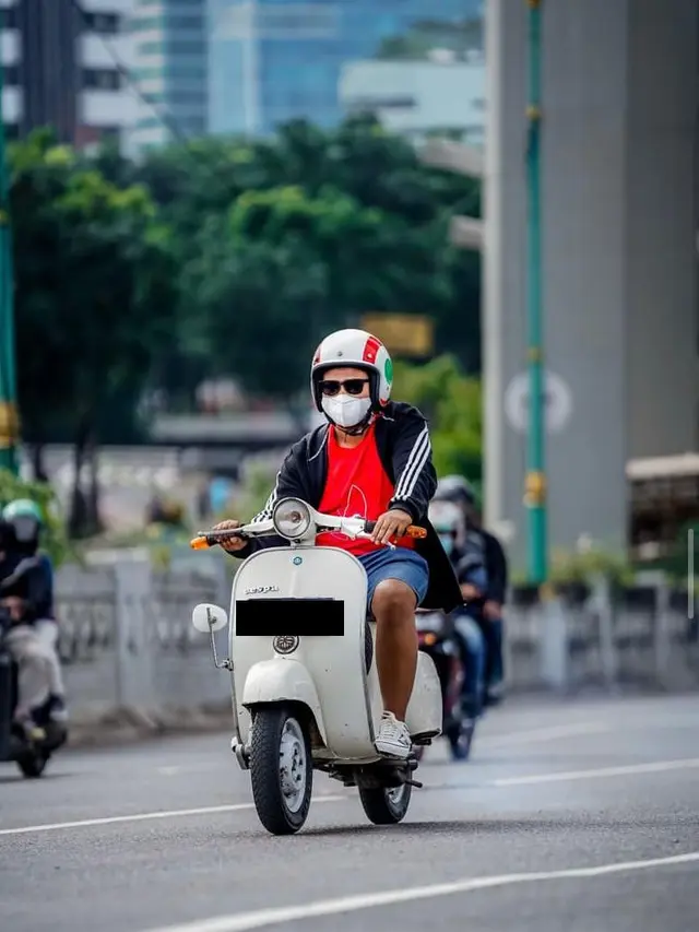 Vespa Babi Cabita dilelang. (Instagram.com/@babecabiita)