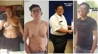 Cowok Ini Turunkan Berat Badan 41 Kg dalam 7 Bulan, Transformasinya Bikin Takjub