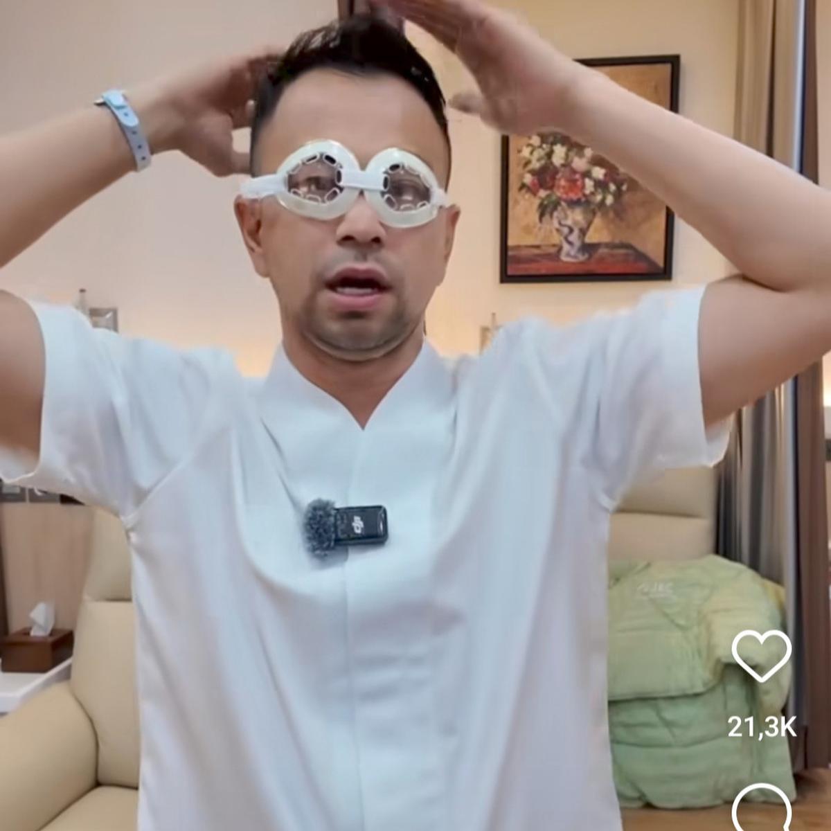 Punya Jadwal Super Padat, Potret Raffi Ahmad Jalani Operasi Mata Bareng Crazy Rich Malang Juragan 99
