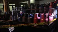 Polisi Tangkap Sindikat Pengoplos Gas Elpiji 12 Kilogram di Depok