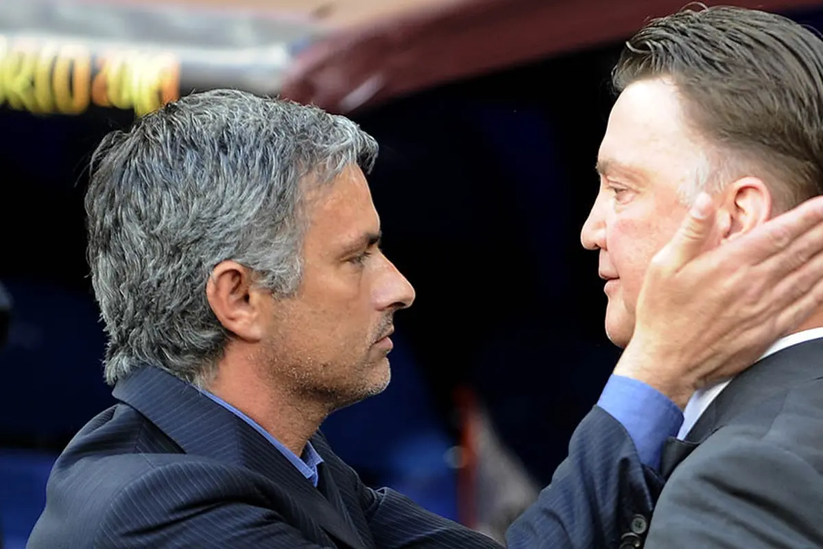 Jose Mourinho dan Louis van Gaal
