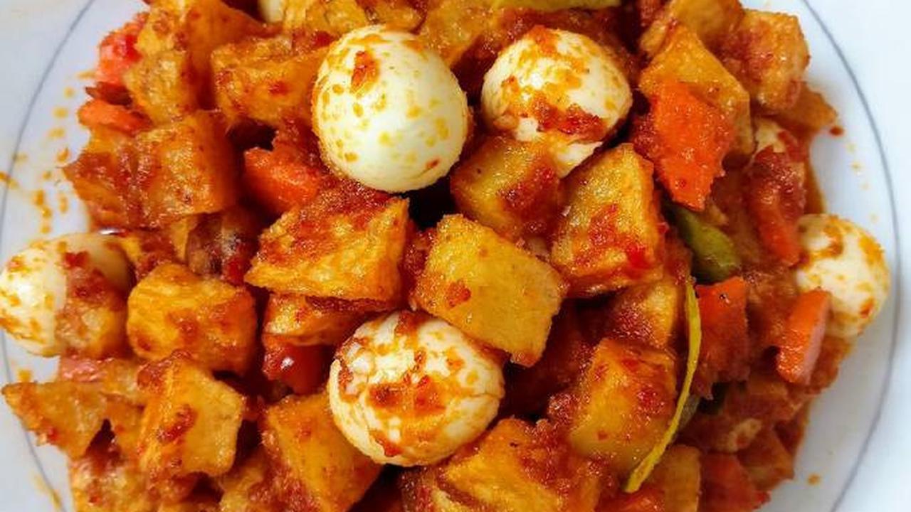 Sambal Goreng Kentang Telur Puyuh