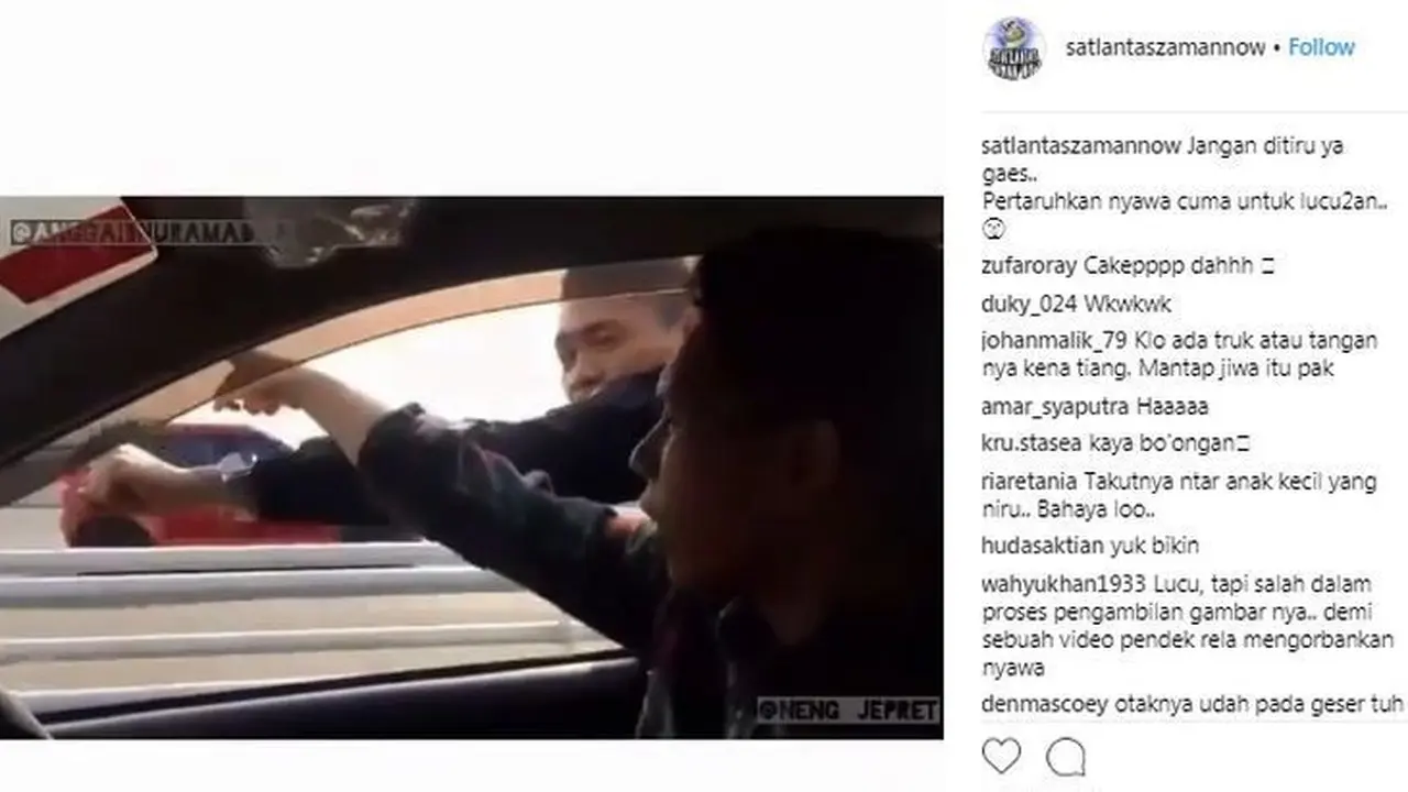 video yang dinilai konyol dan membahayakan