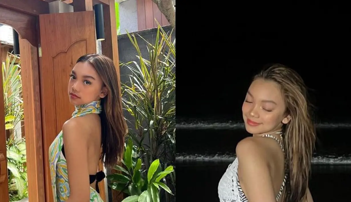 Liburan di Bali, penampilan Naura Ayu pakai outfit backless bisa jadi inspirasi summer look yang stylish. Berikut potretnya! (Instagram/naura.ayu).