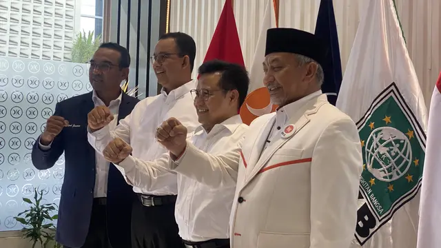 Anies-Cak Imin Sambangi Kantor PKS