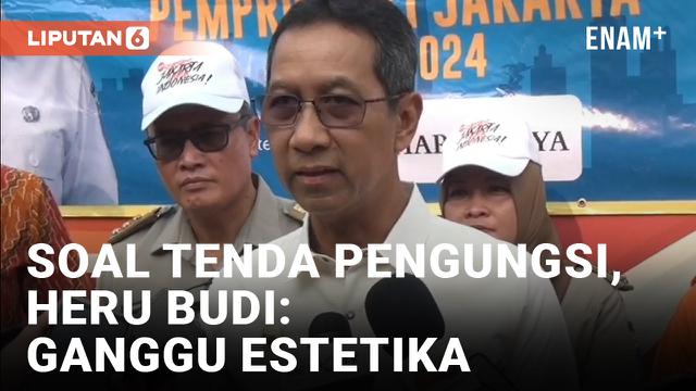 Ganggu Estetika Kota, Heru Budi Akan Koordinasi dengan UNHCR Soal Tenda Pengungsi