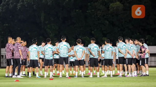 Foto: Melihat Persiapan Terakhir Timnas Indonesia Jelang Hadapi Vietnam Pada Kualifikasi Piala Dunia 2026
