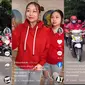 Sisca Kohl yang membeli banyak barang dari layanan salah satu minimarket. (screenshot: tiktok/siscakohl)