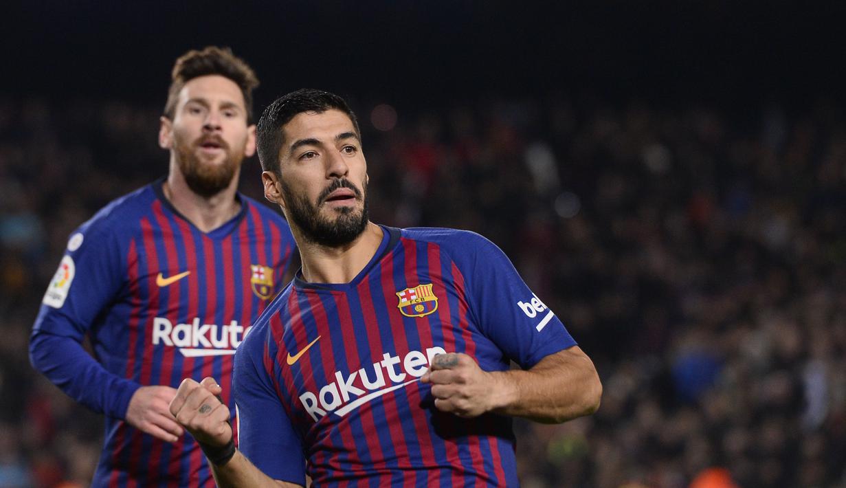 2. Luis Suarez (Barcelona) – 15 gol dan 5 assist  (AFP/Josep Lago)