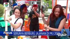 Fokus edisi (18/06) mengangkat berita-berita sebagai berikut, Fenomena Kemunculan Anakan Ikan di Pantai, Serunya Berburu Jajanan di PRJ 2023, Berwisata di Air Terjun Berundak.