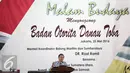 Rizal Ramli saat menghadiri 'Malam Budaya Menyongsong Badan Otorita Danau Toba', Jakarta, Rabu (25/5). Rizal ingin Danau Toba menjadi tempat wisata yang terkenal di mancanegara. (Liputan6.com/Faizal Fanani)