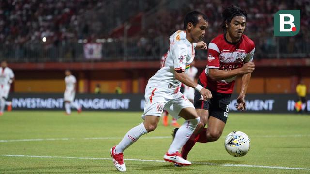 Madura United Vs Persija di Stadion Gelora Madura Ratu Pamelingan, Pamekasan.