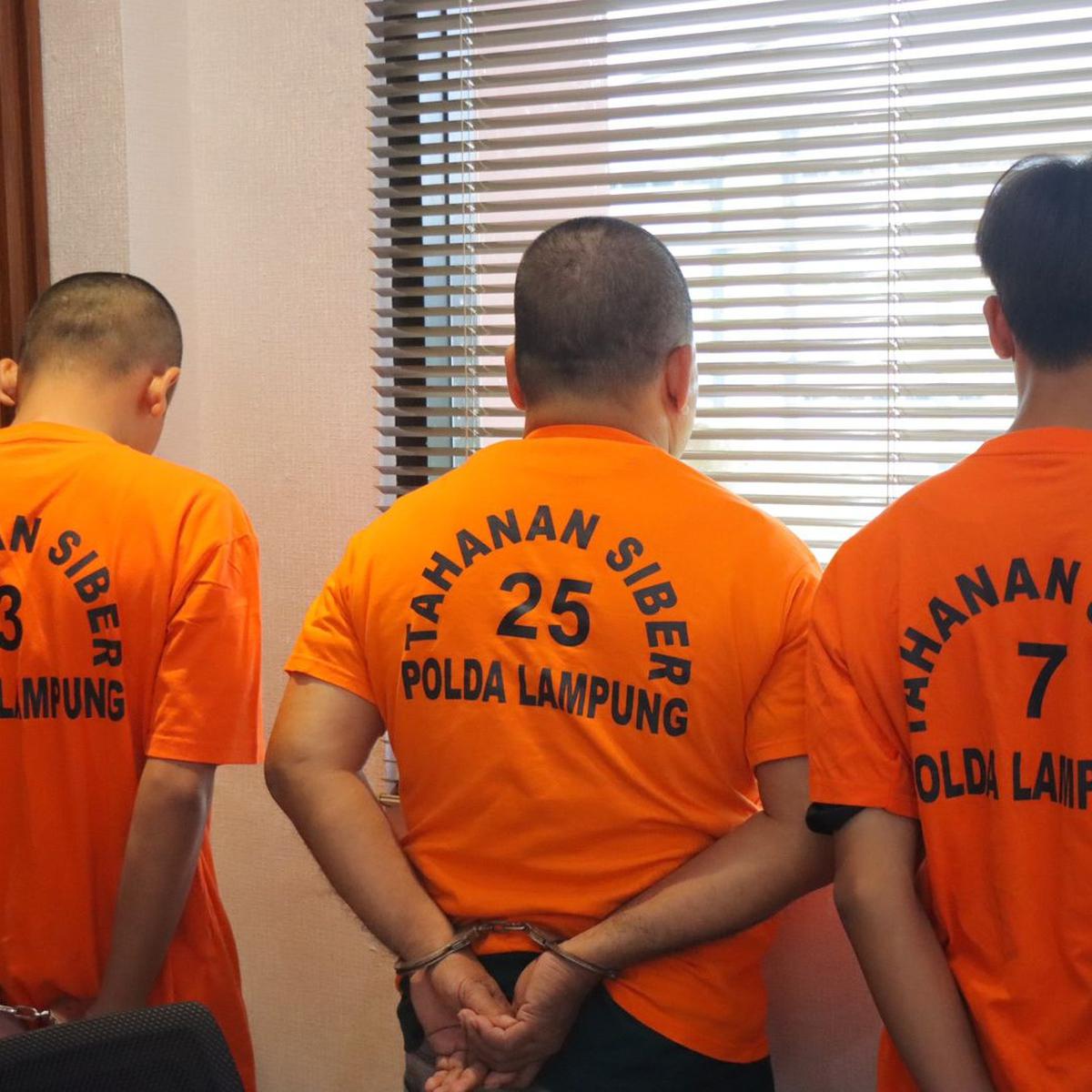 3 otak pelaku komunitas gay di Lampung
