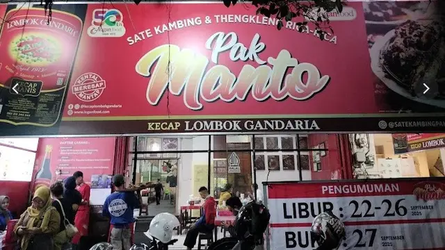 Sate Kambing dan Tengkleng Pak Manto (Google Maps/Toar Sutomo)