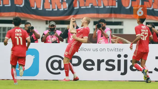 Foto: Mantap! Seluruh Pemain Asing Cetak Gol, Persija Jakarta Gasak Rans Nusantara FC di Laga Uji Coba Jelang BRI Liga 1 2022 / 2023